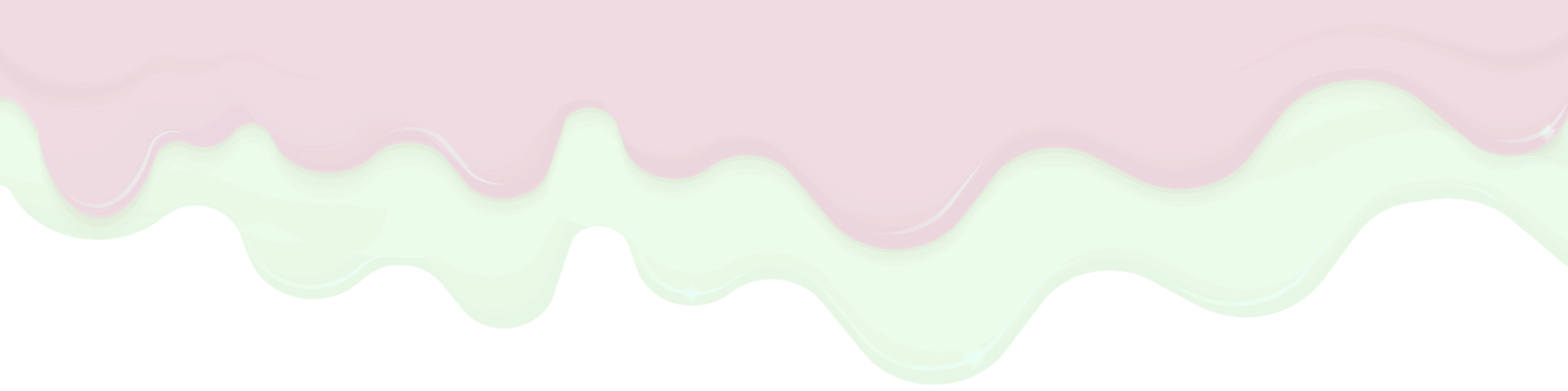Pastel waves on black background
